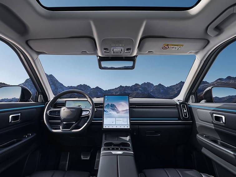 jaecoo 7 shs interni