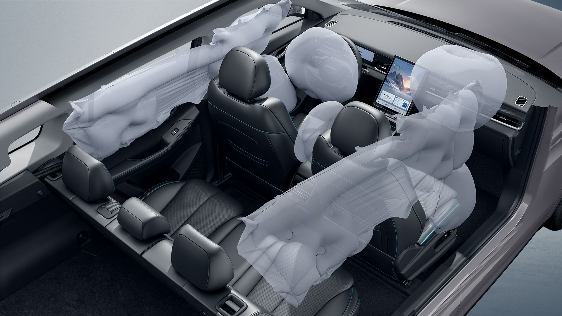 jaecoo 5 ev sicurezza airbag
