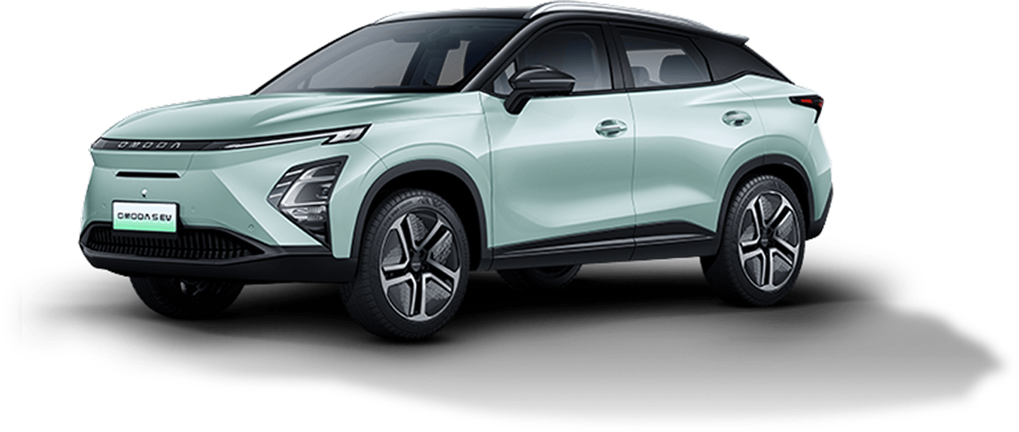 Omoda 5 EV vista laterale