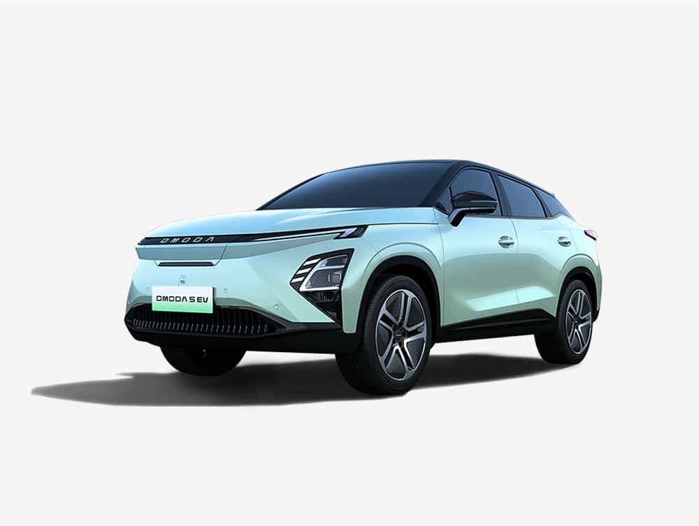 Omoda 5 EV vista laterale